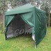 Quictent Privacy 8x8 Mesh Curtain EZ Pop Up Canopy Party Tent Gazebo 100% Waterproof Sandy Brown   